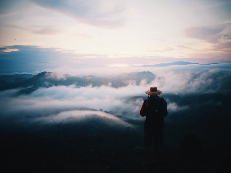 Mountain Hiker Hiking Travel
